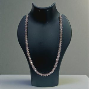 Rose Pink Crystal Mala